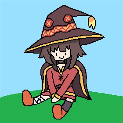 megumin sitting